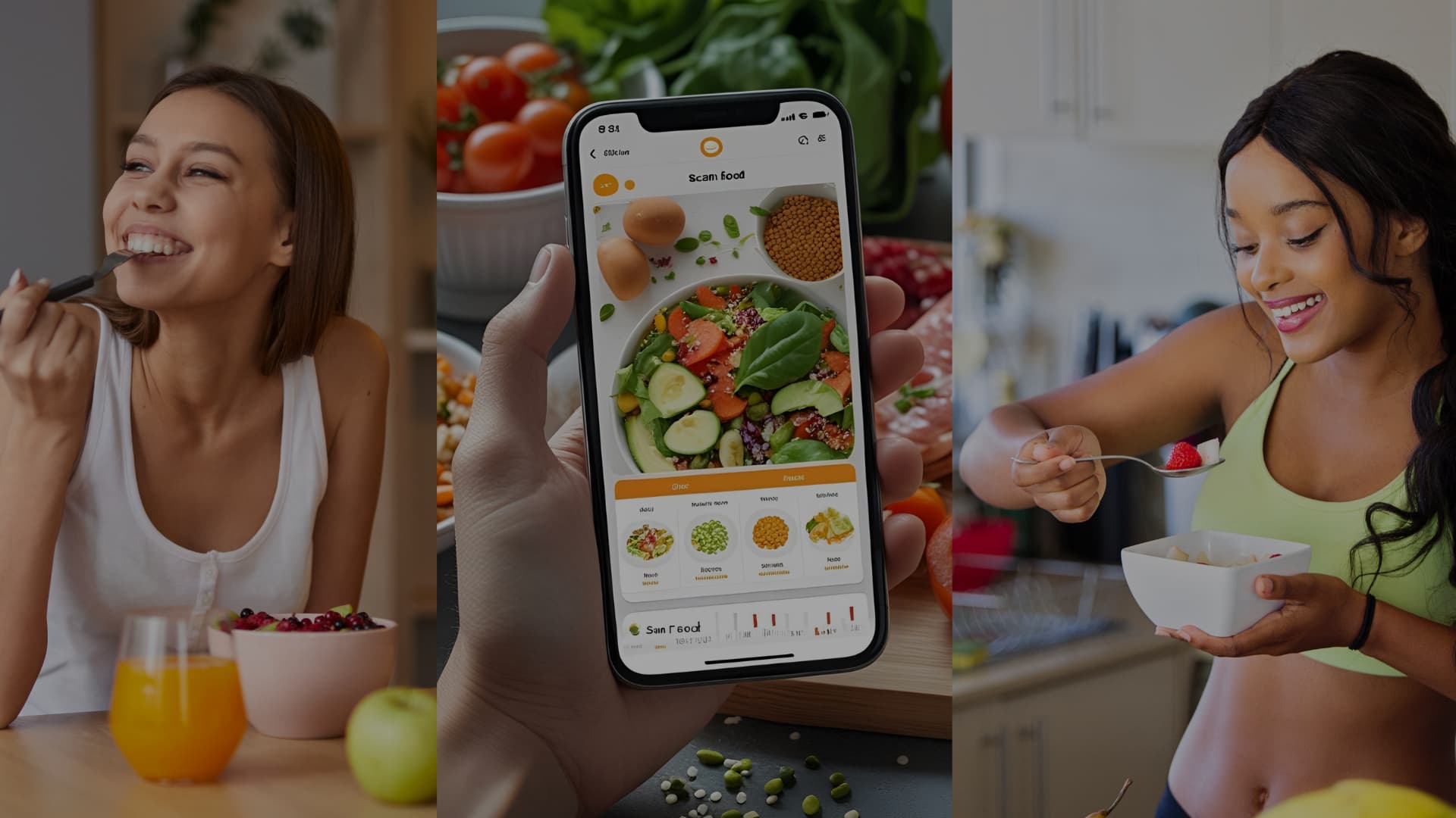 Nutrition insights and meal tracking on Fitevers app